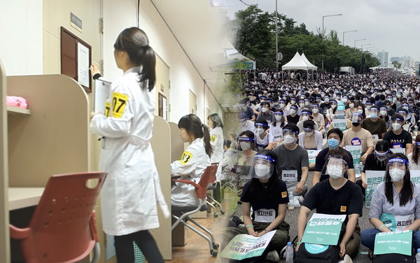 의사국가고시 응시인원이 지난해 3,231명에서 올해 382명으로 감소했다. 내년도 시행되는 의사국시에 응시한 접수자도 1,186명 수준이다(ⓒ청년의사). 