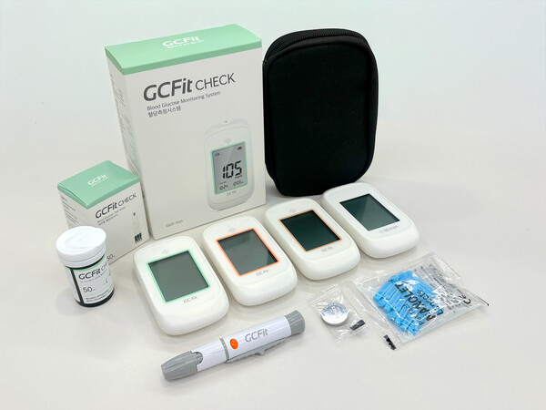 GC Fit 혈당측정기(GGP-100, 사진제공: GC녹십자엠에스).