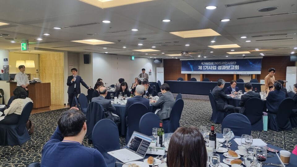 국가암진료가이드라인사업단은 지난 25일 제1기 사업 성과를 보고하며 제2기 사업 방향을 설명했다(©청년의사).